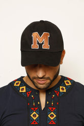 CAPITAL EM_MEN'S CAP, CAP, CORADO, accessories, black, cap, men, coradomoda, coradomoda.com
